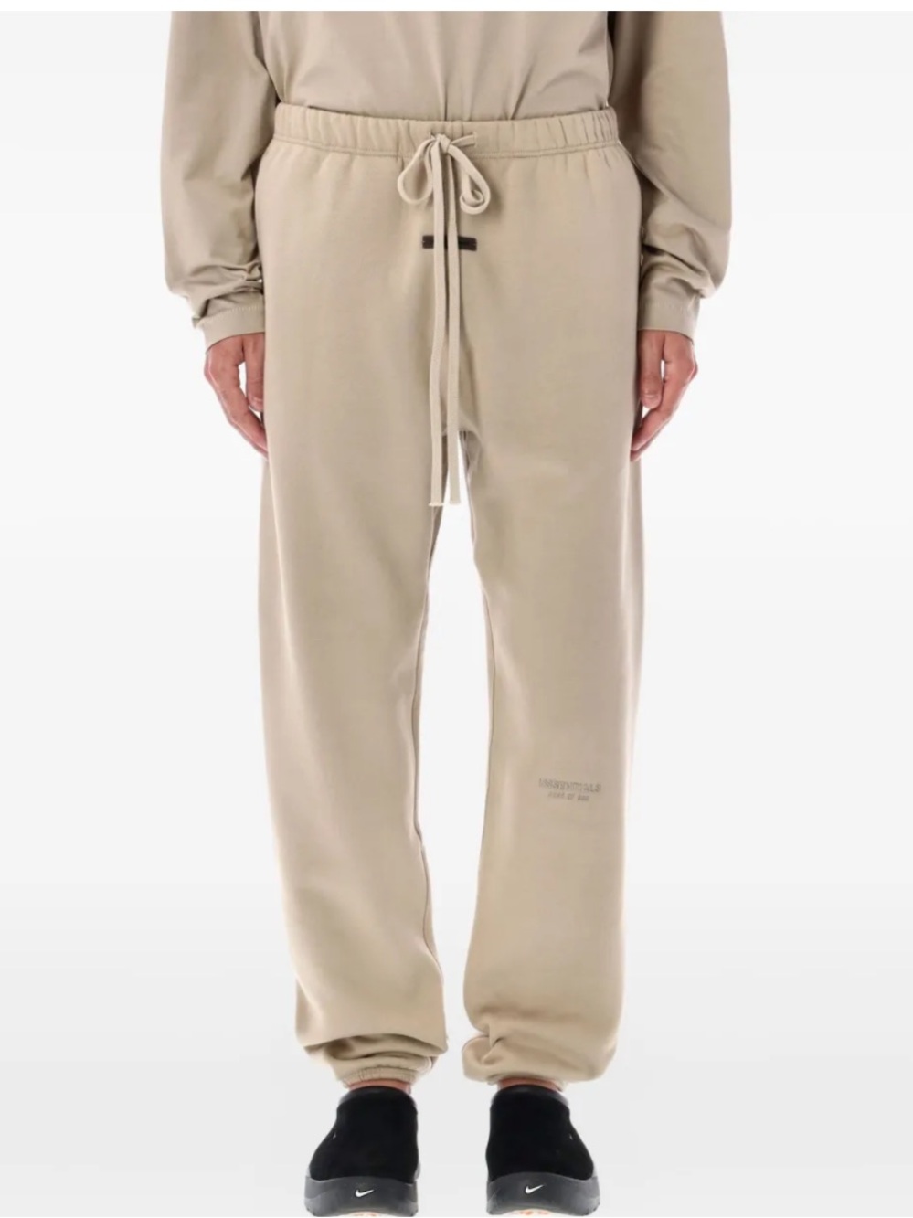 Essentials Fear Of God Joggers Vintage Drawstring Track Pant in Cream